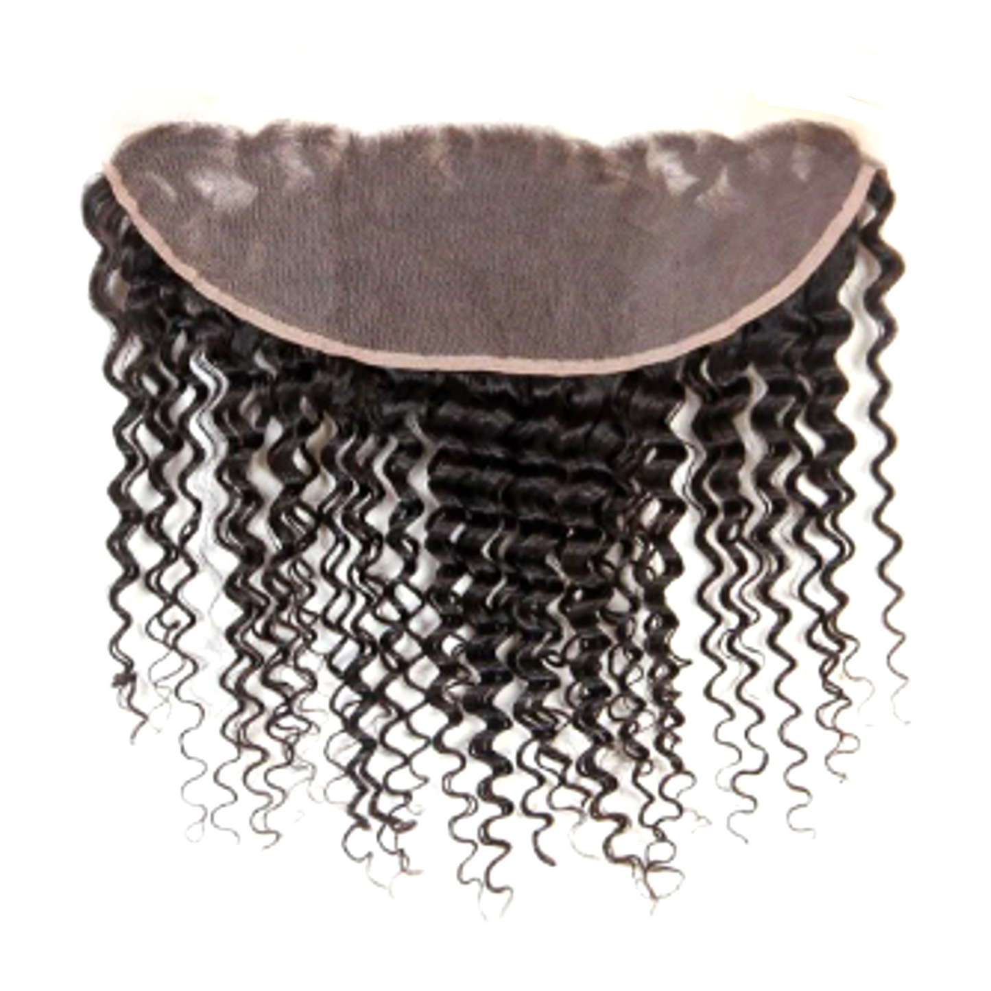 Mixed Strands Luxury Hair The Capelli Italian Curly HD Lace Frontal 13x6 13x4 #1B-Dark Brown 100% Virgin Human Hair Extensions