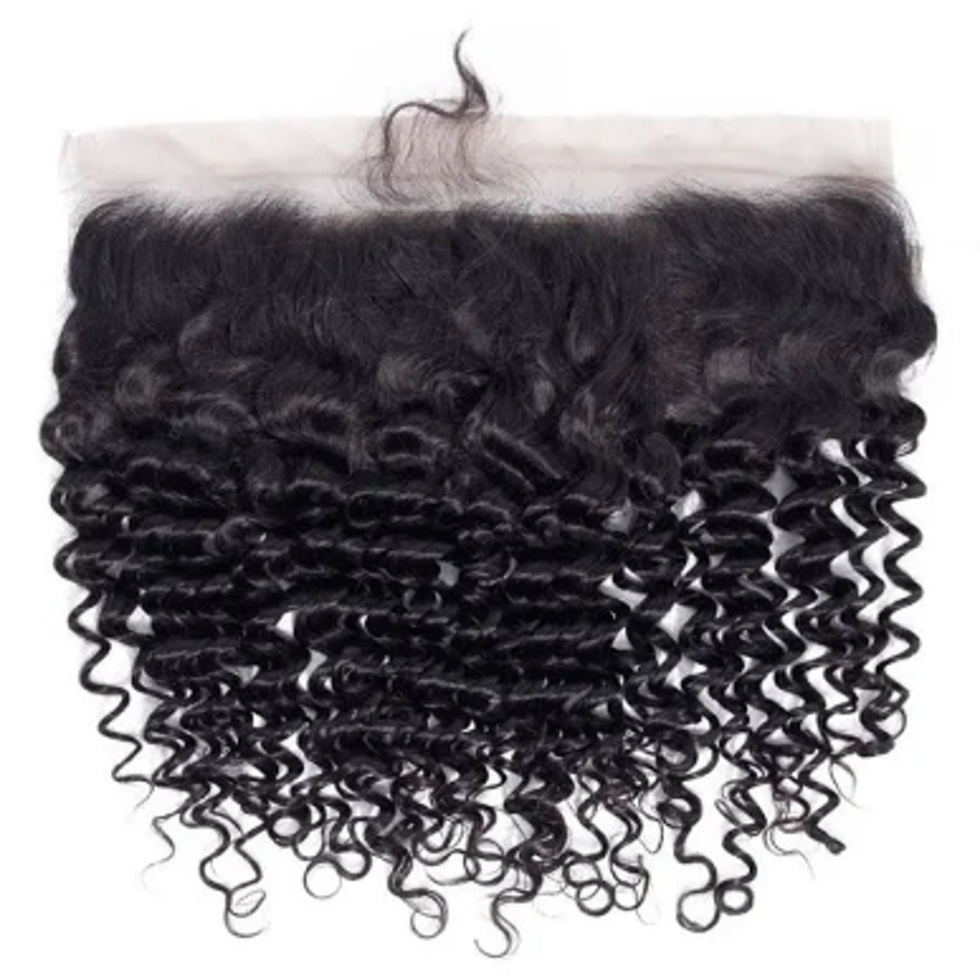 Mixed Strands Luxury Hair The Hollywood Loose Wave #1B DArk Brown HD Lace Frontal 100% Virgin Human Hair Extensions