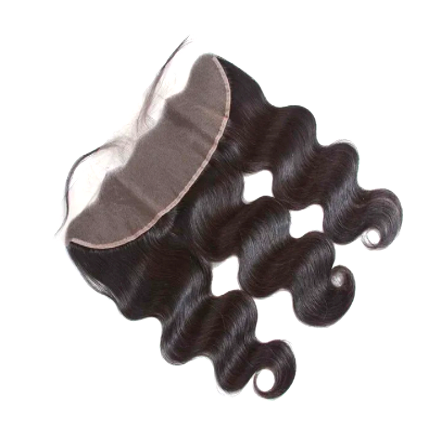 Mixed Strands Luxury Hair The Body Wave #1B Dark Brown HD Lace Frontal 100% Virgin Human Hair Extensions