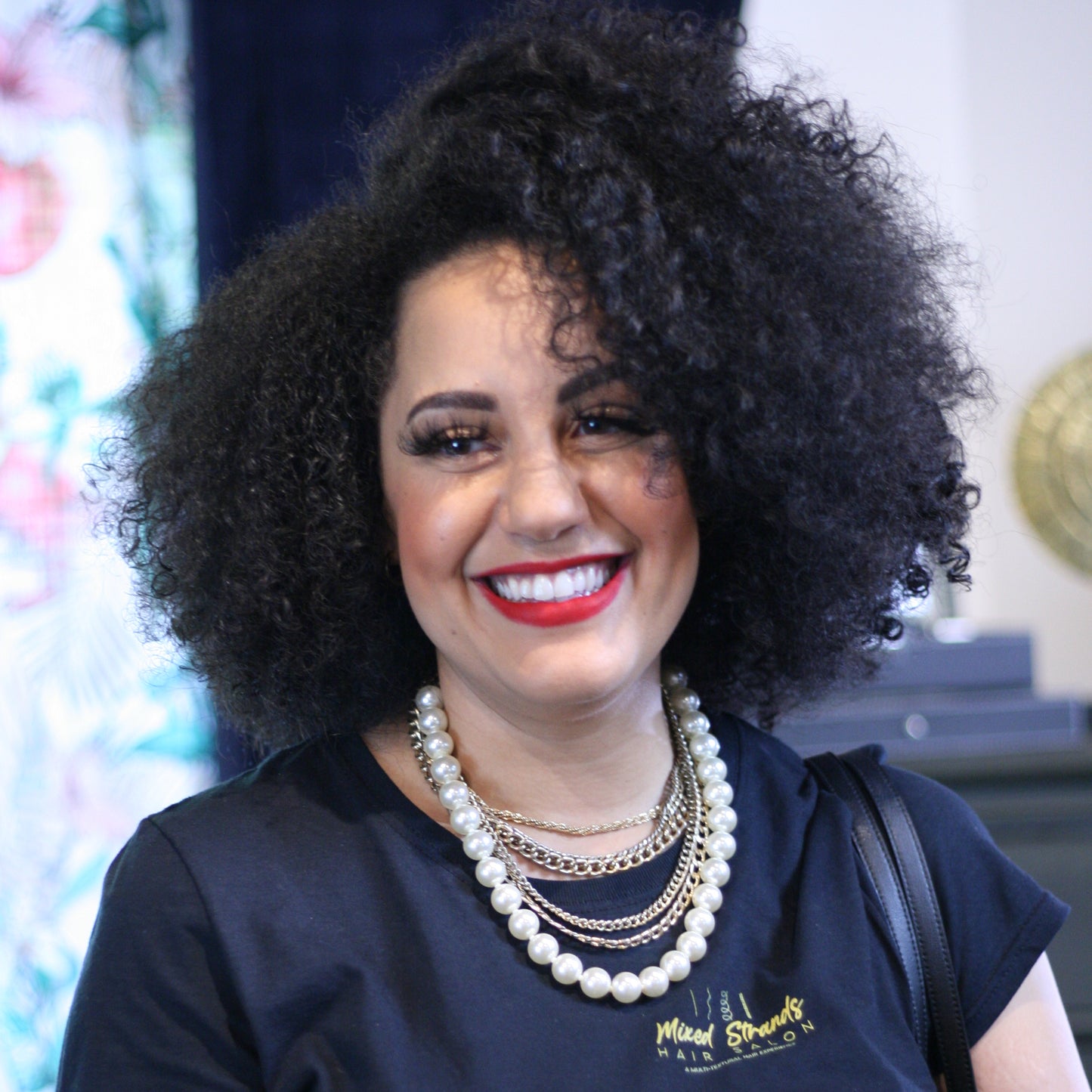 Mixed Strands Luxury Hair #1B Dark Brown Tight Coil Kinky Curly HD Lace Frontal 100% Virgin Human Hair.